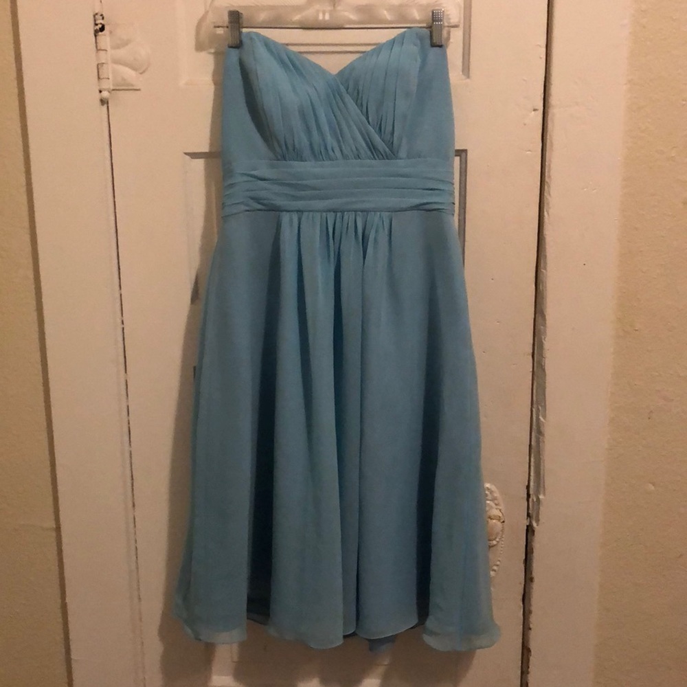 Jasmine B2 baby blue bridesmaid dress size 12